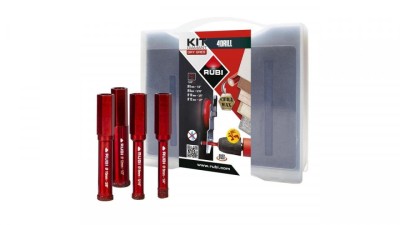Kit carote diamantate DryGres4Drill 6, 8, 10, 12mm, 4 buc. - RUBI-5939 foto