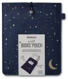 Husa pentru carte - Bookaroo Books &amp; Stuff Pouch - Moon &amp; Stars | If (That Company Called), If (That Company Called)