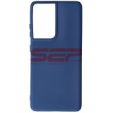 Husa Silicon Samsung Galaxy S21 Ultra Albastra - Protectie Premium