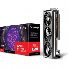 Placa video SAPPHIRE Radeon RX 7700 XT NITRO+ GAMING OC 12GB GDDR6 graphics card