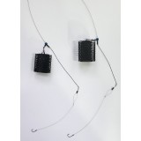Set 2 monturi de pescuit cu cosulet feeder pentru Dunare cu impletitura treccia,carlige Gamakatsu,gramaj 70-80g