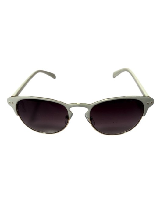 Ochelari de soare dama, Alb, UV400