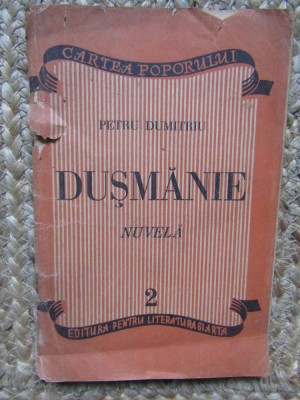 PETRU DUMITRIU - DUSMANIE foto
