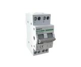 Separator de sarcina 63A 2P cu 3 pozitii de comutare (I-0-II) Noark 114829