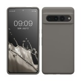 Husa Kwmobile pentru Google Pixel 7 Pro, Gri, Silicon, KWM0000171J028C