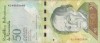 VENEZUELA 50 bolivares 23 iunie 2015 VF!!!