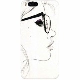 Husa silicon pentru Xiaomi Mi Note 3, Girl Face