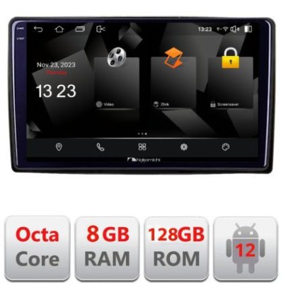 Navigatie universala 2din-2 Android Octa Core Qualcomm 2K Qled 8+128 DTS DSP 360 4G Optical CarStore Technology foto