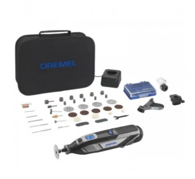 DREMEL Unealta multifunctionala cu acumulator Li-Ion 12V, 2.0Ah + accesorii si geanta foto