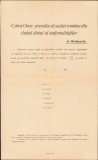 A426 Formular &icirc;n limba rom&acirc;nă, cerere de &icirc;nscriere &icirc;n Clubul dietal al naționalităților, Budapesta, 1905