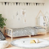 VidaXL Cadru de pat pentru copii, 90x190 cm, lemn masiv de pin