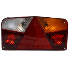 Lampa auto Horpol pentru remorca partea Dreapta 12/24V , 265x140x65mm cu triunghi reflectorizant , 1 buc.