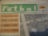 Revista Fotbal nr.120/12 septembrie 1968-Rapid-OFK Belgrad 3-1