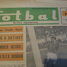 Revista Fotbal nr.120/12 septembrie 1968-Rapid-OFK Belgrad 3-1