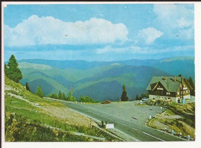 Carte Postala veche - Sinaia - Cabana Bradet , necirculata 1976 foto
