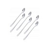 Set 6 lingurite desert Kinghoff, inox, 22cm, tacamuri argintii, rezistente, masina spalat vase