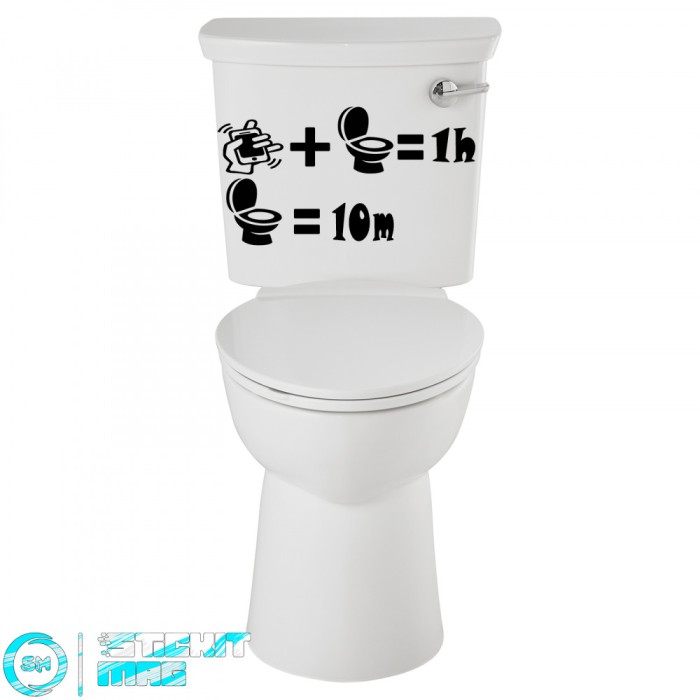 Sticker Auto , zWC Telefon, , Autocolant Amuzant din Folie Oracal