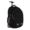 Ghiozdan Troler ST.Right, colectia Black Cats, TB01, roti silicon, 44x32x25 cm