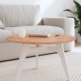 vidaXL Blat de masă rotund, &Oslash;70x1,5 cm, lemn masiv de fag