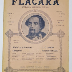 FLACARA LITERARA , ARTISTICA , SOCIALA , REVISTA , ANUL I , NR. 17 , FEBRUARIE , 1912