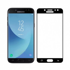 Folie sticla ecran acoperire integrala Samsung Galaxy A3 2016 Neagra foto