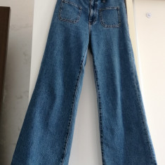 Blugi dama jeans C&A - largi, high loose masura 36 eur