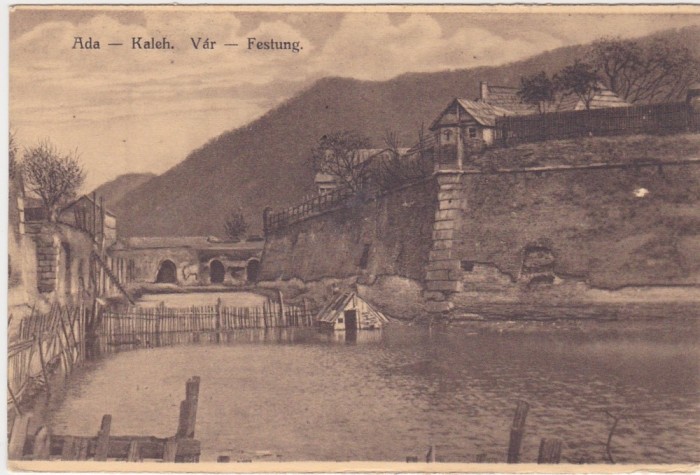 CP Insula Ada-Kaleh Ada Kaleh &ndash; Var &ndash; Festung circa 1910-1920