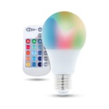 Cumpara ieftin Bec LED RGB A60 E27 cu telecomanda , control total al atmosferei Forever