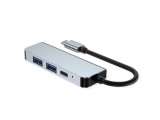 Docking station USB type C la HDMI 4K30Hz/1xUSB 3.2-A/1x USB 2.0-A + PD, Value 12.99.1146