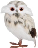 Sova MagicHome Vianoce, kr&eacute;mov&aacute; s bodkami, 7x9x15,5 cm