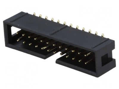 Conector IDC Tată 24P SMT 2,54mm Aurit foto