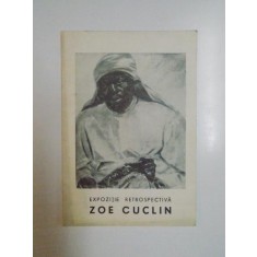 EXPOZITIE RETROSPECTIVA , ZOE CUCLIN , 1969