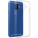 Husa pentru Samsung Galaxy A6 Plus 2018, GloMax Perfect Fit, Transparent