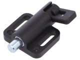 Zavor cu arc ELESA+GANTER st&acirc;nga 38mm diametru stift 8mm material carcasa aliaj zinc
