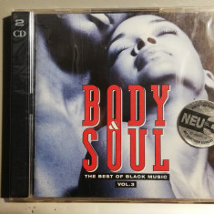 Body Soul vol 3 - Selectiuni - 2 CD (1995/Sony/UK) - CD ORIGINAL/Nou-Sigilat