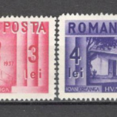 Romania.1937 100 ani nastere I.Creanga ZR.60