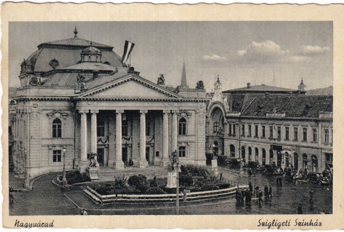 Oradea. Teatrul Szigligeti (scris)
