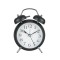 Ceas desteptator Vintage, 16 x 12 x 5.5 cm, Negru