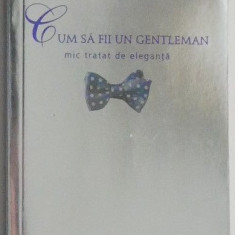 Cum sa fii un gentleman. Mic tratat de eleganta – John Bridges