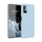 Husa pentru Xiaomi Redmi Note 10 5G, Silicon, Albastru, 54947.58, kwmobile, Carcasa