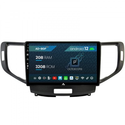 Navigatie Honda Accord VIII (2008-2012), Android 12, P-Octacore 2GB RAM + 32GB ROM, 10.1 Inch - AD-BGP10002+AD-BGRKIT005V2 foto