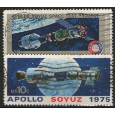 Statele Unite 1975 - programul Apollo-Soyuz, serie stampilata