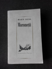 MOROMETII - MARIN PREDA, COPERTA P. VULCANESCU foto