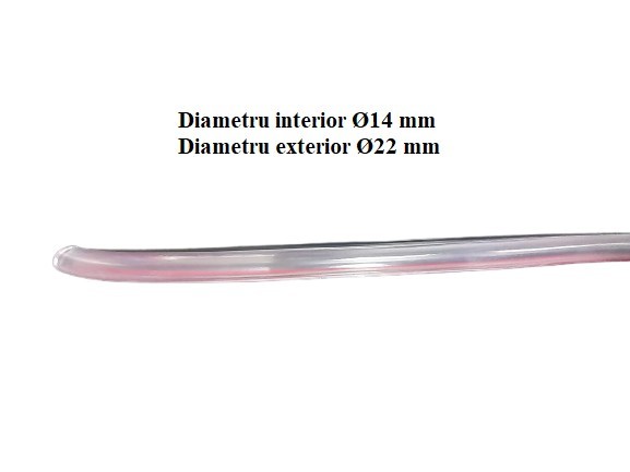 Furtun de lapte pentru aparate de muls O14XO22 mm