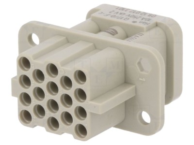 Conector HDC inserturi mamă 18 17+PE foto