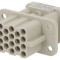 Conector HDC inserturi mamă 18 17+PE