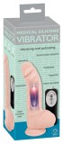 Vibrator realist Medical Silicone Pulsating Vibrator 20cm lungime de insertie