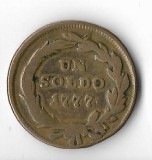 Moneda 1 soldo 1777 - Milan