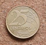Brazilia 25 centavos 2009, America Centrala si de Sud