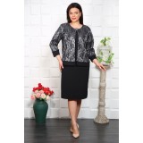Compleu Elegant Nobles Negru - 56Marimea